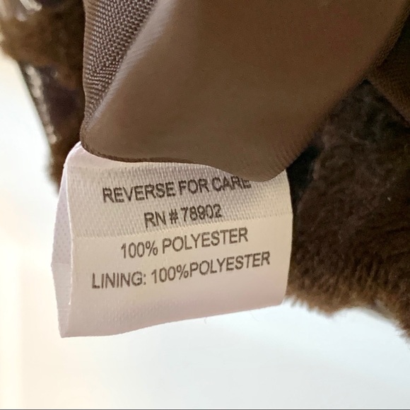 ERIN LONDON Faux Fur Leopard Print Jacket—SZ. Lg - Picture 10 of 15